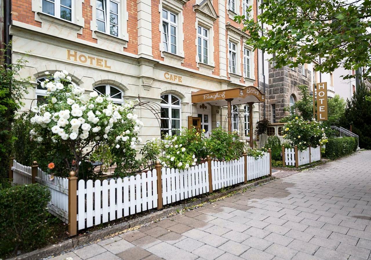 Hotel Burghof Hof  Ngoại thất bức ảnh